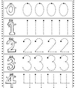 10张为3到5岁孩子准备的简单有趣的10以内数字拆分练习题免费下载！