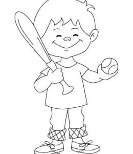 12张棒球铅球滑雪雪车奥林匹克吉祥物卡通涂色大全！