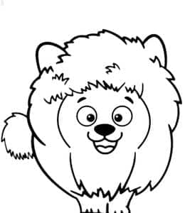 10张孩子们都会喜欢的贵宾犬小土狗卡通宠物涂色简笔画！