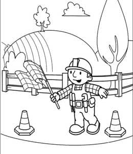 12张《巴布工程师》挑战问题培养能力儿童卡通涂色图片下载