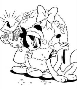 为米老鼠粉丝们准备的10张米奇和米妮的有趣涂色图片下载！