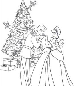 10张圣诞节的公主们和更多卡通经典角色涂色图片免费下载！