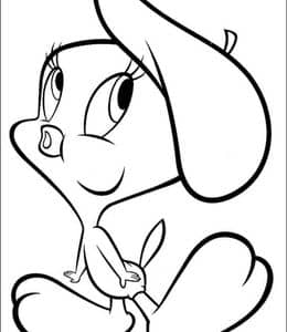 10张动画系列《Looney Tunes》搞笑搞怪的动物卡通角色涂色图片下载！