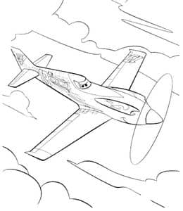 11张炫酷战斗机航空母舰及更多飞机卡通涂色图片免费下载！