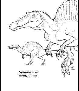 10张《侏罗纪公园》群体狩猎的迅猛龙食肉恐龙卡通涂色图片免费下载！