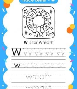 认识字母wyz！8张假期英语启蒙描红字母作业题！