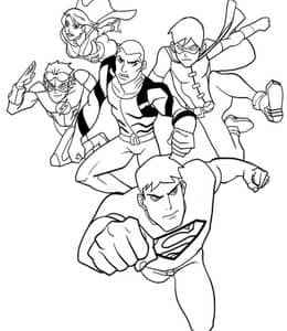 速度最快的超级英雄是谁？11张忠诚和坚定的英雄闪电侠涂色大全