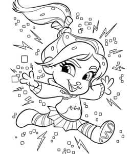 10张迪士尼公主糖果公主狮子王卡通涂色图片免费下载！