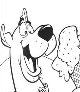 9张受欢迎的动画片系列《侦探狗狗史酷比》卡通涂色图片！