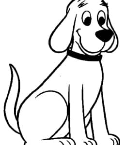 谁是最可爱的小狗自？10张拉布拉多宠物小狗卡通涂色图片！