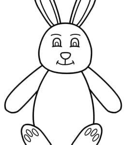 照顾好可爱的小兔子！10张孩子最喜欢的兔子卡通涂色图片！
